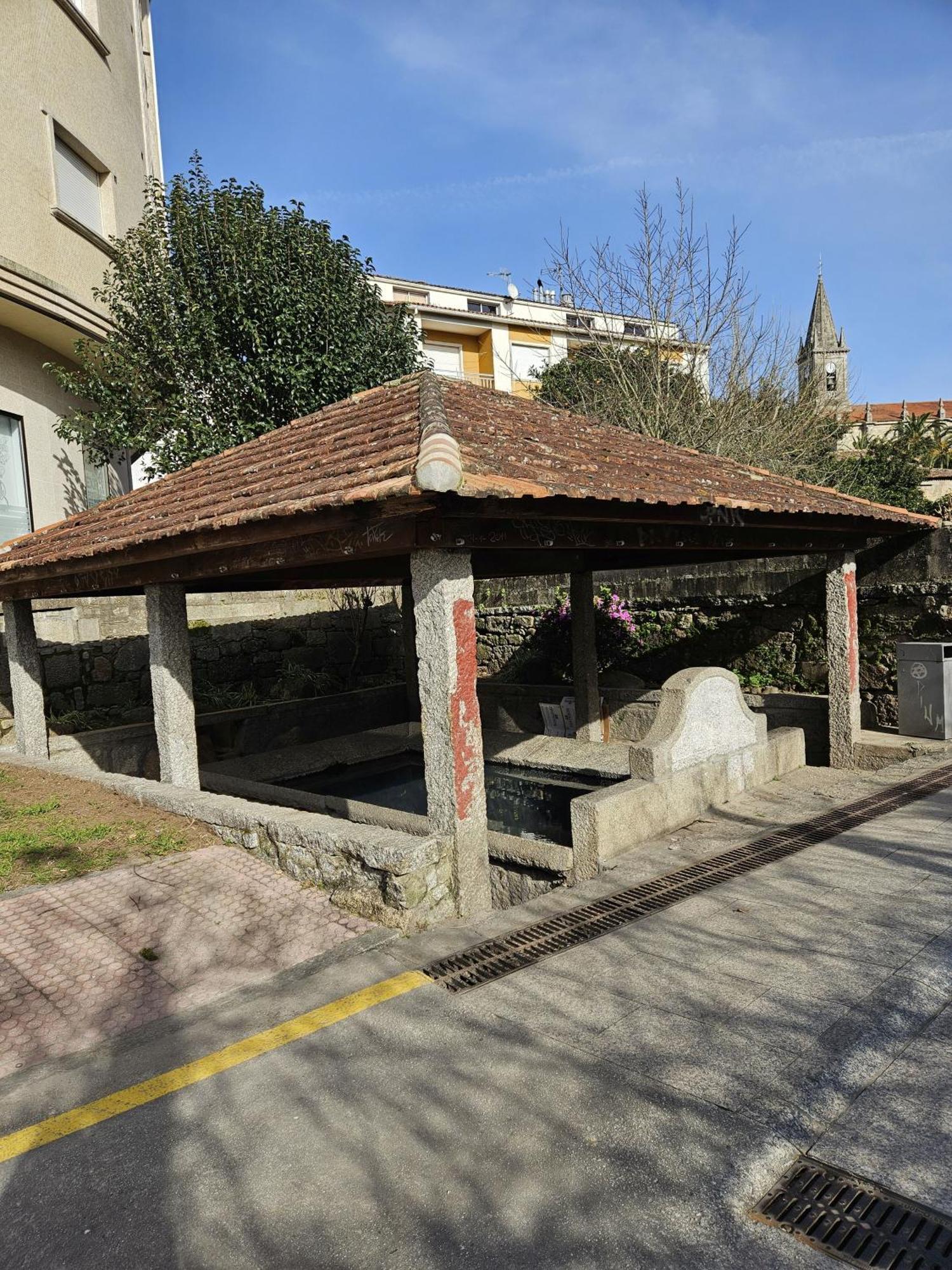Alojamiento A Tafona Caldas De Reis Bagian luar foto